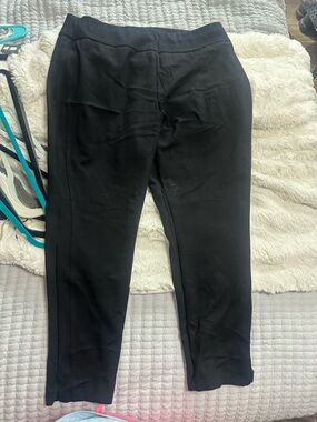 Black Dress Pants - Tailored Stretch Trousers